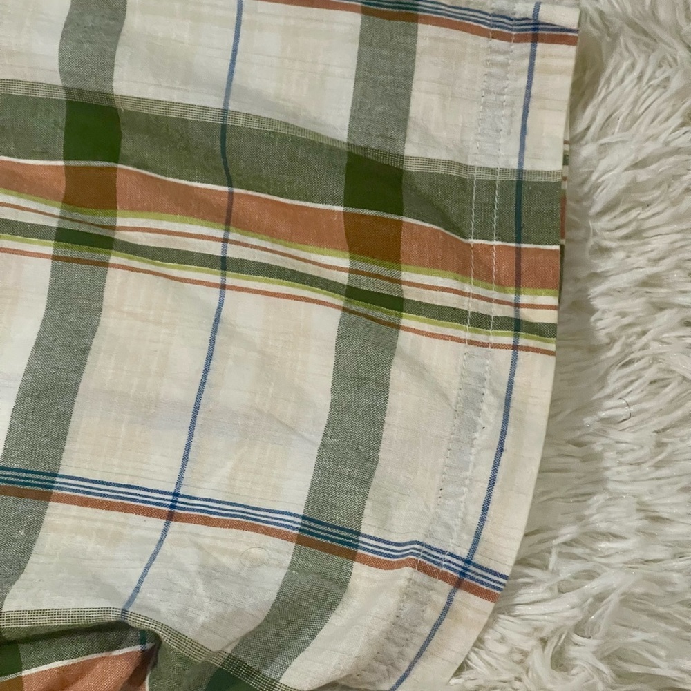 XXL Vintage Y2K Ecko Unltd Rhino Woven Short Sleeve Shirt 90’s Plaid Streetwear‎ - Picture 6 of 10